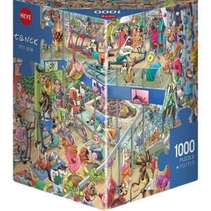 Pet Gym 1000 Piece Jigsaw Puzzle Heye New