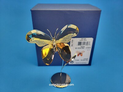 SWAROVSKI ALMINA JONQUIL BUTTERFLY # 861934 PARADISE MIB Complete