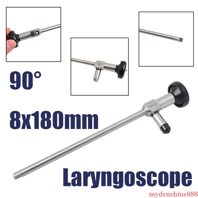 Rigid Endoscope 8mmx180mm Laryngoscope Surgical 90° Endoscopy
