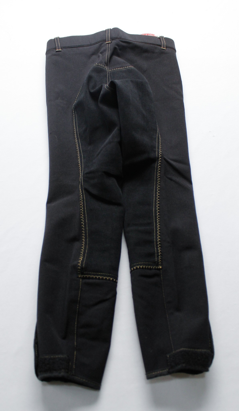 Horze Kid's Zip Pocket Thermo Riding Breeches AP2 Black Medium (Size: 140)