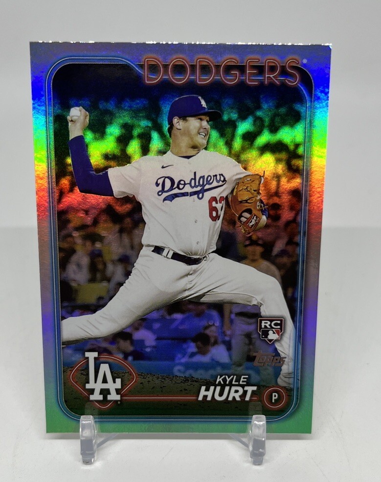 2024 Topps Series 2 Kyle Hurt #583 Rainbow Foil RC