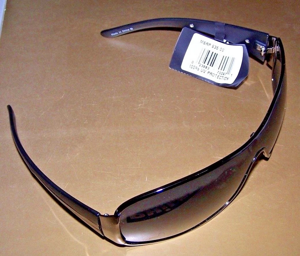 GAFAS DE SOL PARA HOMBRE AXCESS DE CLAIBORNE DK. MARCOS GRISES/ENVOLTURA DE LENTE GRIS #34401 ¡NUEVO!! Foto 3 de 4