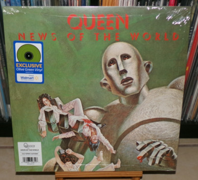 QUEEN NEWS OF THE WORLD  LP WE ARE THE CHAMPIONS WE WILL ROCK YOU IT'S LATE