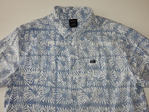 RVCA Men's Hawaiian Shirt Size XL