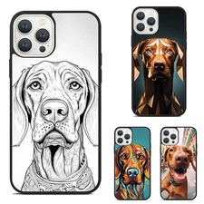 intelligent loyal Vizsla dog For Samsung Galaxy Motorola Apple iPhone Hard Cover