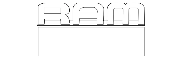 Dodge Ram 2500 2013-2017 placa de identificación emblema puerta delantera 68140250AC OEM Foto 2 de 2