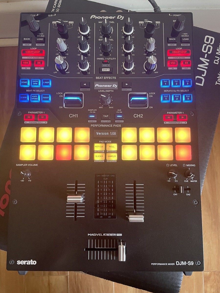 Pioneer DJM-S9 Pro 2-Channel Serato Mixer belonged￼ to famous DJ