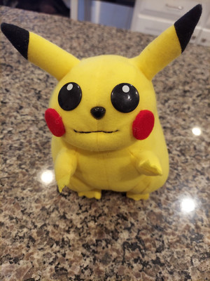 Vintage 1999 Play By Play Nintendo Pokémon Fat Pikachu Plush 7”