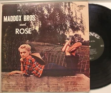 Maddox Brothers And Rose Lp Maddox Bros And Rose On King - Vg++/ Vg++