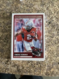 2025 Score - Rookies Emeka Egbuka #2 Red (RC)