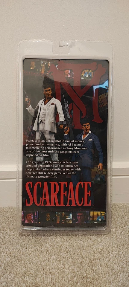 Tony Montana Neca 16cm Figure (Blue Suit) NEW BOXED - Image 2 of 3