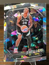 2025 Panini WNBA Prizm Ice Prizm #57 Jewell Loyd Las Vegas Aces