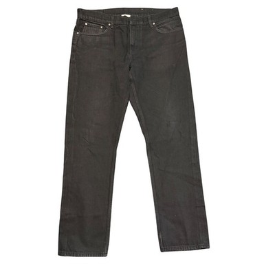 Burberry London England Mens Black Straight Leg Denim Jeans W36