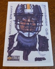 1998 Upper Deck UD Choice - Draw Your Own Card Kordell Stewart #250