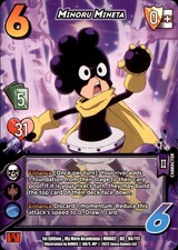 Minoru Mineta 94/117 UniVersus: My Hero Academia: Crimson Rampage NM