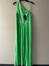 Adrianna Papell Women's One Shoulder Chiffon Gown