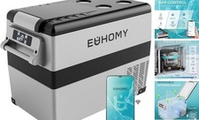 12 Volt 45L Electric Cooler, 12V Fridge APP Control, 12V 48QT Refrigerator