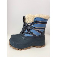 Storm by Cougar Fjord Fresno Navy Winter Boot Sz 6 Insulated