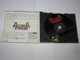 Arcana Strikes Sega Saturn Japan import US Seller