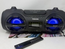 Toshiba Portable CD Player/Bluetooth/SD/USB/Radio Tested