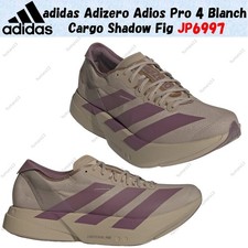 Adidas Adizero Adios Pro 4 Blanch Cargo Shadow Fig JP6997 Herren Gr.