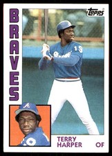 Terry Harper 1984 Topps #624 Atlanta Braves MLB READ FREE SHIPPING AutographDen