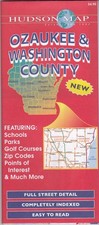 2005 Ozaukee & Washington County Wisconsin Color Map Brochure
