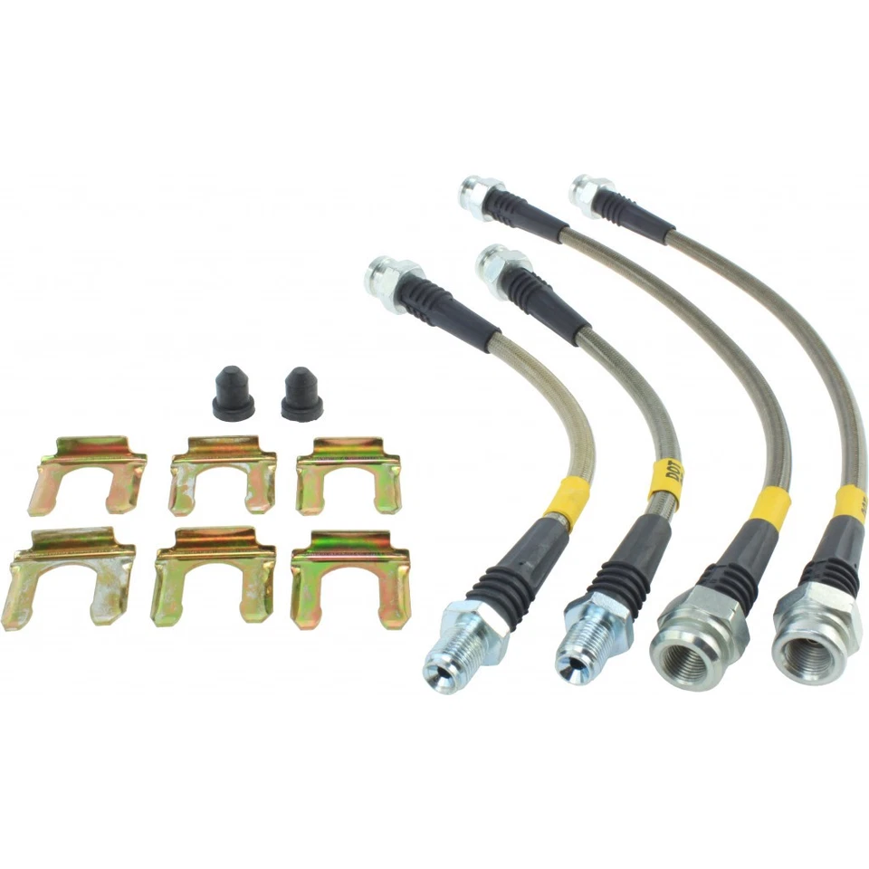 StopTech For Mitsubishi Diamante 1992-1996 Brake Line Kit Stainless Steel - Rear - Image 2 of 4