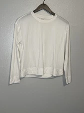 Patagonia Glorya Twist Top Women’s Long Sleeve Size Medium White