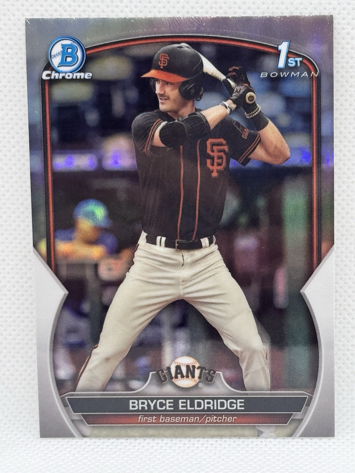 2023 Bowman Draft - 1st Chrome Bryce Eldridge #BDC-107 Refractor (RC).