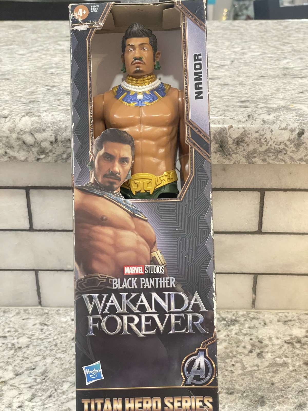 Marvel Studios Blank Panther "Wakanda" Forever Titan Hero Series, 12"