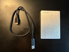 Toshiba Canvio Slim II 1TB External Hard Drive USB 3.0 Model DTD210