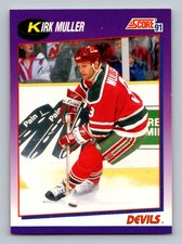#110 1991-92 Score Kirk Muller New Jersey Devils