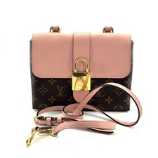 Louis Vuitton Locky BB Monogram Rose Poudre Pink Top Handle Crossbody Bag