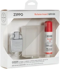 Zippo Butane Insert Gift Set One Size, White 
