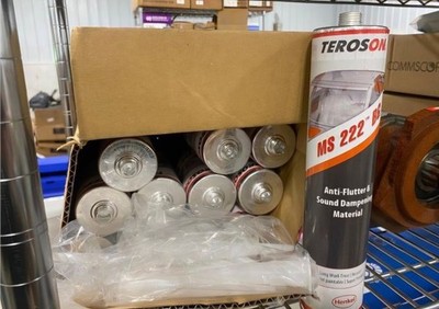 (Case of 12) TEROSON MS 222 BG ANTI-FLUTTER & SOUND DAMPENING 