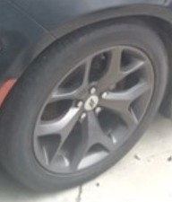 18-19 Dodge Charger 20x8 Aluminum 5 Spoke Wheel Oem Lkq