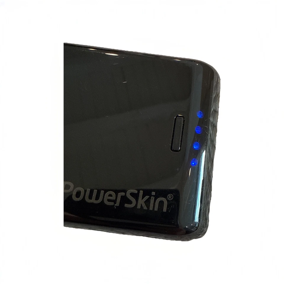 Cargador de batería híbrido para teléfonos inteligentes PowerSkin iPhone 2000 mAh negro Foto 3 de 4