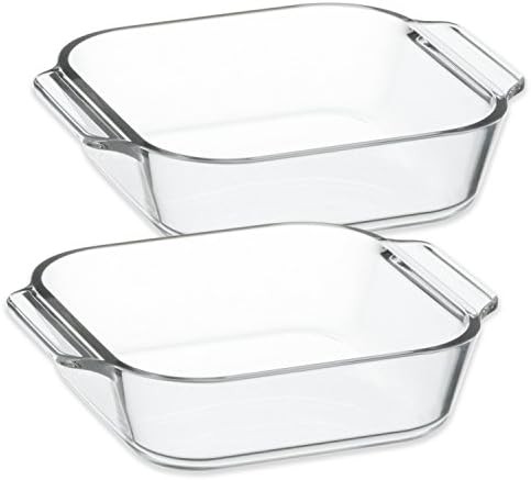 Духовка Iwaki Тостер Безопасная чаша половинного размера для запекания из жаропрочного стекла на 2 комплекта 6890₽