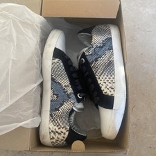 RARE Zadig Voltaire Women  s Fashion Sneakers Snake Leather US 10 EU 41 SOLD OUT