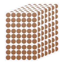 7 PCS Self-Adhesive Screw Hole Stickers, 0.83" Blown Screw Hole Cover