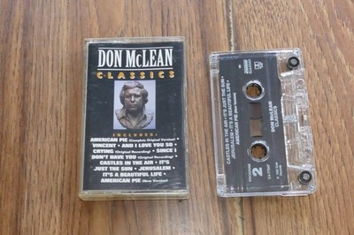 Don McLean Classics - 1992 Cassette - Test Played