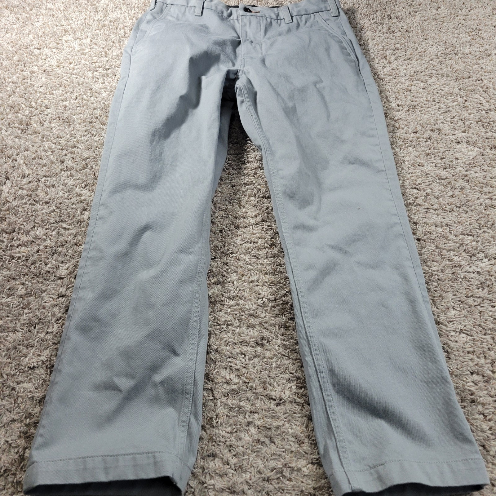 Levis Pants Mens 32x28 Tag 32x30 Gray Khaki  Durable Comfort American Workwear