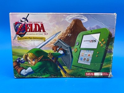 Nintendo 2DS Legend of Zelda Ocarina of Time 3D Green Console for