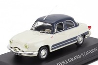 Statisches Modellauto Panhard Dyna Grand Standing 1958 Weiss Massstab 1/43