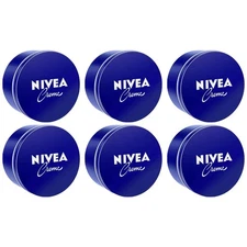 Nivea Cream Tin - Body, Face, and Hand Care, 13.5oz (400ml) (Pack of 6)