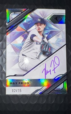 2025 Topps Diamond Icons - White Polychromatink Autographs Max Fried #WPA-MF /15