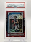 2024 Panini Donruss Optic Preview-Red Wave: #327 Caleb Williams PSA 10 GEM MINT