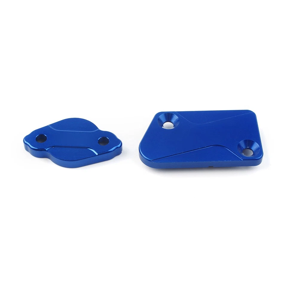 Front Rear Brake Reservoir Fluid Cover For Yamaha YZ125 YZ250 YZ450F WR250F US - Imagem 2 de 4