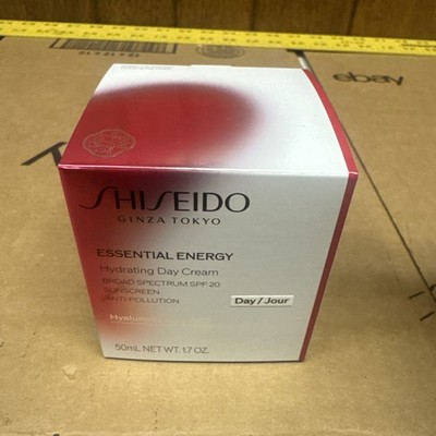 Essential Energy Hydrating Day Cream SPF 20 Shiseido 1.7oz / 50ml NEW retail BOX